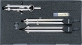 独式製図器セット S型 3本 8品 01-522