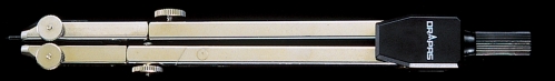 S型差替スライド式コンパス 鉛筆 02-136