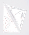 井上式航海用三角定規 3mm厚 35cm