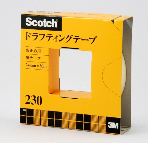 3M スコッチ(Scotch) ドラフティングテープ 24mm×30m 230-3-24