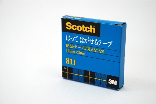 3M スコッチ(Scotch) はってはがせるテープ 12mm×30m 811-1-12