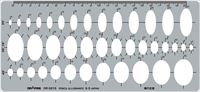 ドラパス テンプレート 32-201S 楕円定規
