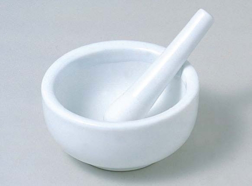 セトリカ乳鉢(棒付) 12cm