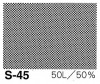 アイシースクリーン S-45 網点
