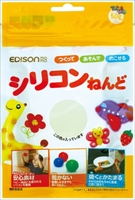 エジソンのシリコンねんど 透明(単色・50g) KJT1105