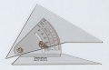 ステッドラー 勾配三角定規15cm