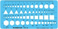 ステッドラー テンプレート 組合せ定規 ST976-04