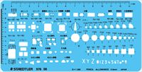 ステッドラー テンプレート 室内レイアウト定規 ST976-08