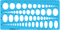 ステッドラー テンプレート 総合だ円定規 ST976-37